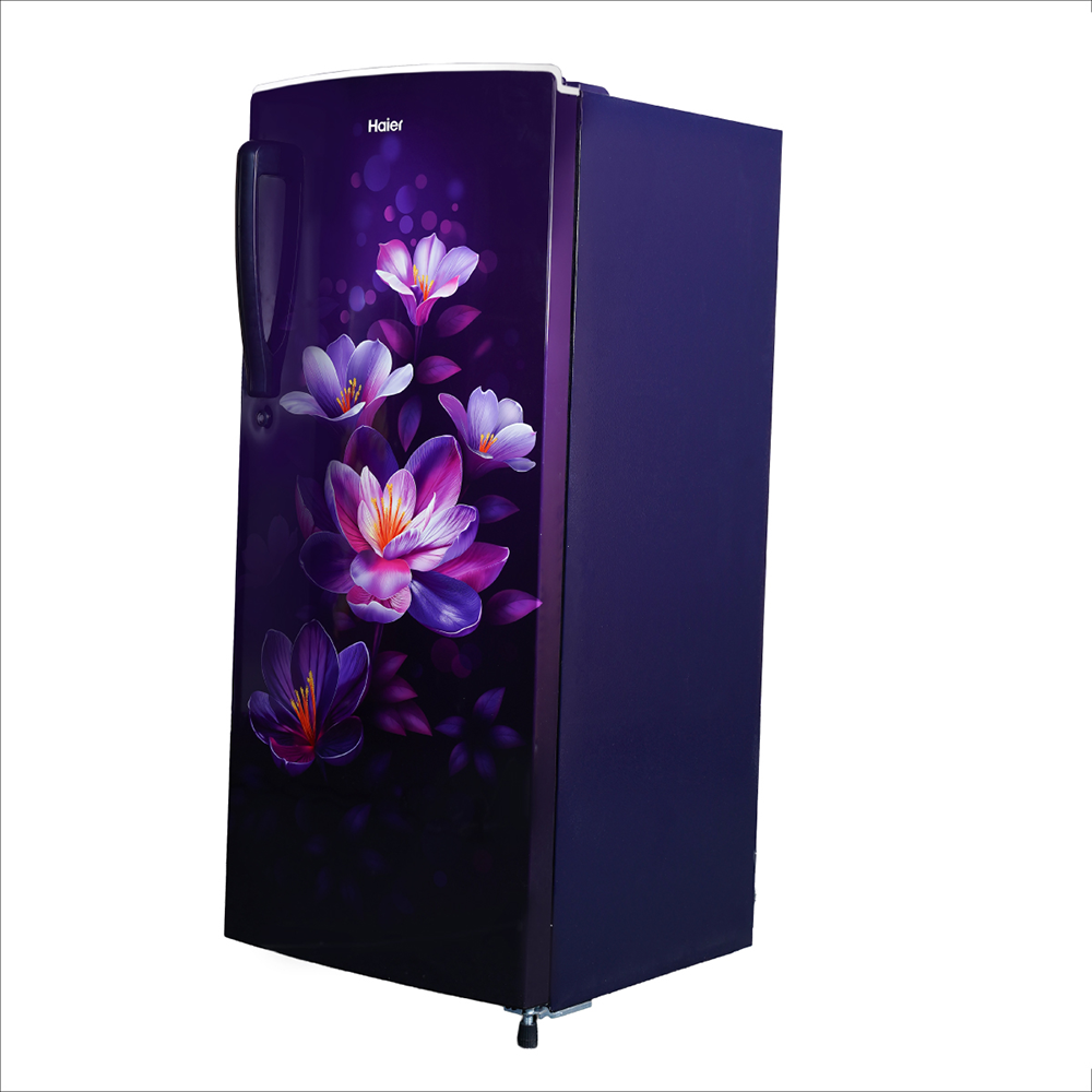 Haier 205 L  1 Star  Purple Magnolia  Single Door Refrigerator 